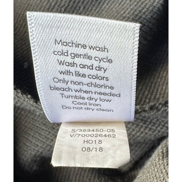 Athleta Pants Womens Sz 2 Dark Gray Utility Slim Leg Split Hem Pants Athleisure - Picture 6 of 12